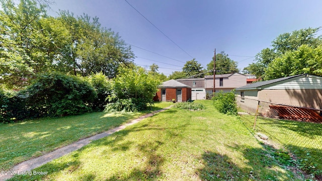 1344 S Brook St, Louisville, KY 40208 - view of yard featuring an outdoor structure