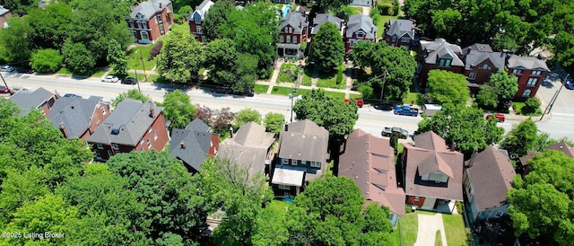 1344 S Brook St, Louisville, KY 40208 - aerial view of residential area