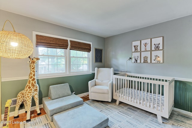 1007 Girard Dr, Louisville, KY 40222 - bedroom featuring baseboards and wood finished floors