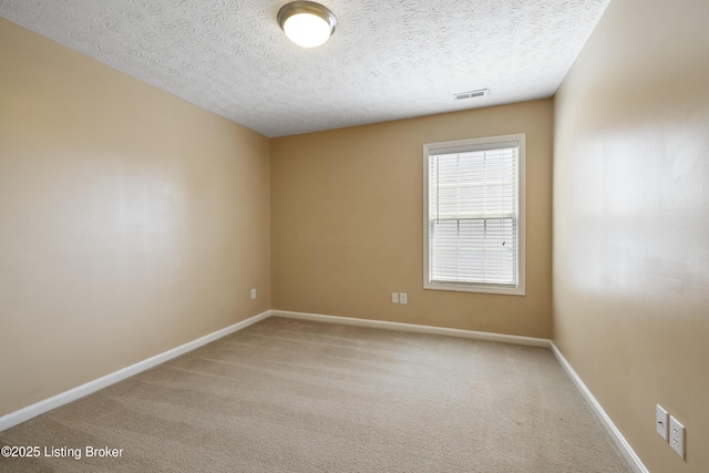 8811 Eli Dr, Louisville, KY 40291 - empty room featuring carpet, baseboards, and a textured ceiling