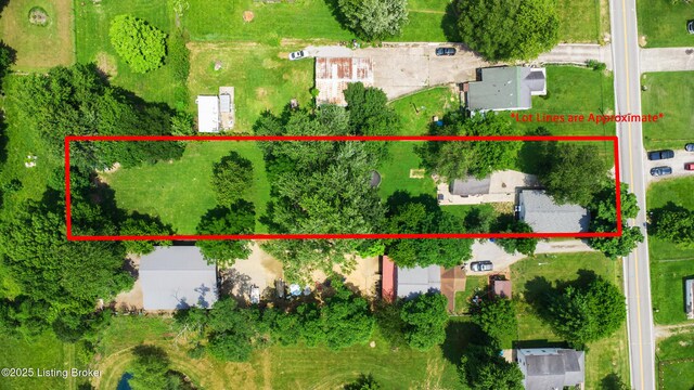 9712 Keys Ferry Rd, Fairdale, KY 40118 - aerial view