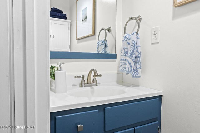 9712 Keys Ferry Rd, Fairdale, KY 40118 - bathroom featuring vanity