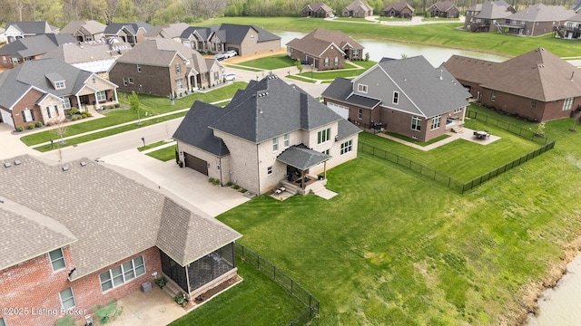 2004 Scenic Lakes Dr, Louisville, KY 40245 - aerial view of residential area