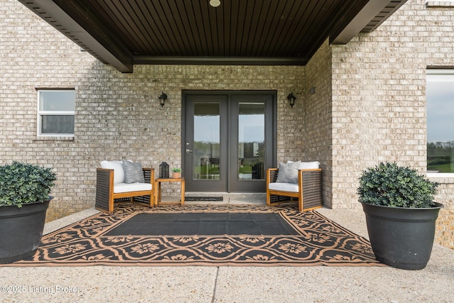 2004 Scenic Lakes Dr, Louisville, KY 40245 - entrance to property with french doors and brick siding