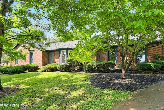 4303 Fence Pl, Louisville, KY 40241 - view of front of house featuring brick siding and a front yard