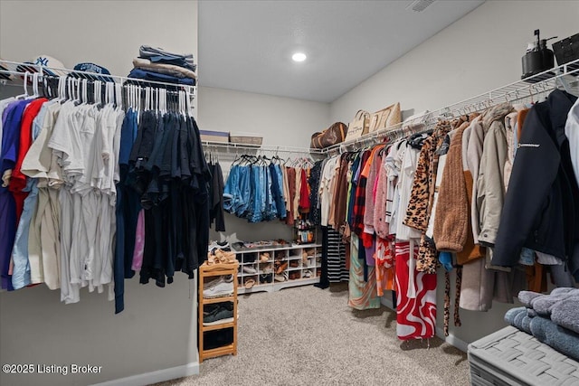 1105 Johnson Ridge Rd, Louisville, KY 40245 - spacious closet featuring carpet flooring
