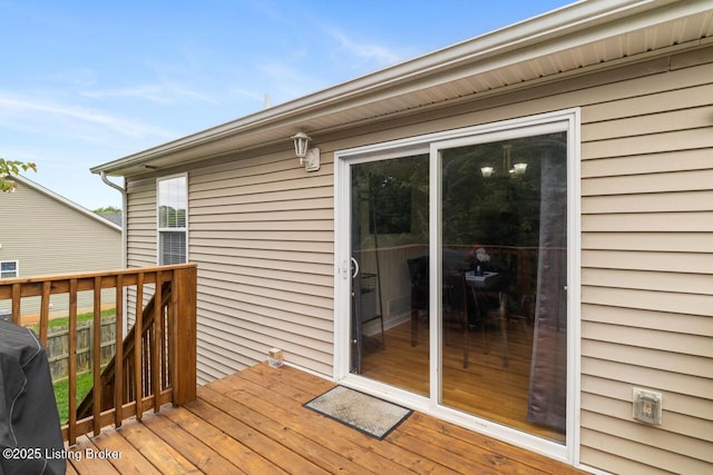 1421 W Elm Rd, Radcliff, KY 40160 - view of wooden terrace