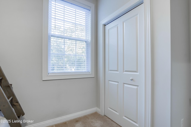 421 Marret Ave, Louisville, KY 40208 - detailed view of carpet flooring and baseboards