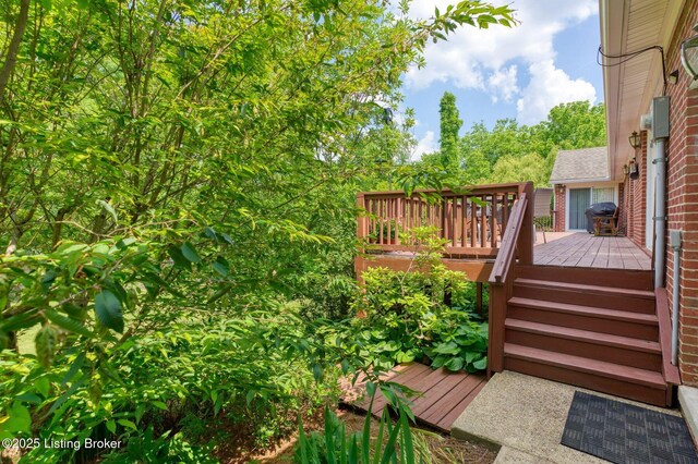 6311 Fible Ln, Crestwood, KY 40014 - view of deck