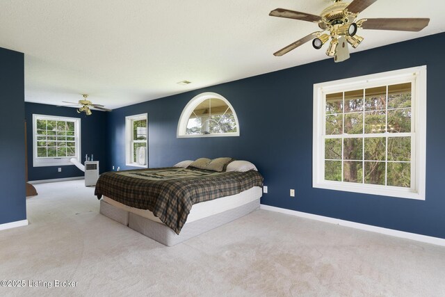 622 Hillcreek Dr, Elizabethtown, KY 42701 - carpeted bedroom featuring baseboards and ceiling fan