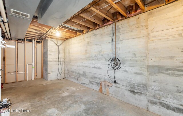 211 Rebel Dr, Pewee Valley, KY 40056 - view of unfinished below grade area
