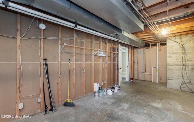 211 Rebel Dr, Pewee Valley, KY 40056 - view of unfinished basement