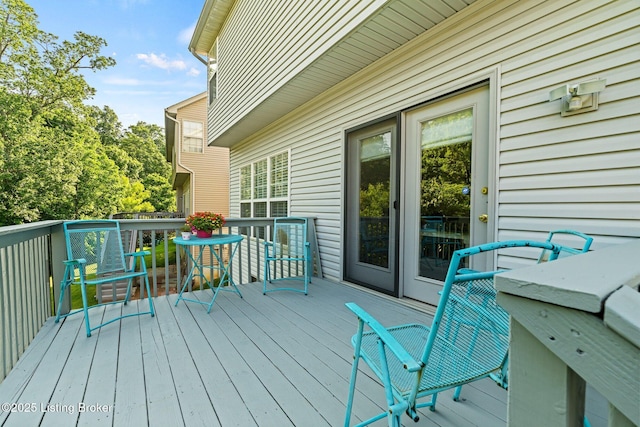 5500 Worthington Place Dr, Louisville, KY 40241 - view of wooden deck
