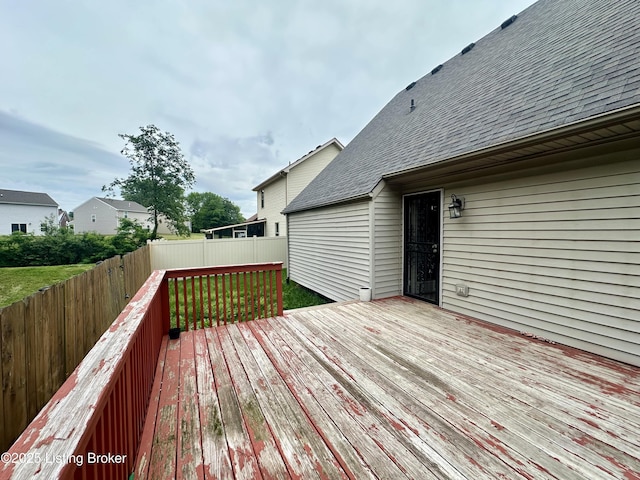 512 Auburn Oaks Dr, Louisville, KY 40214 - deck featuring a fenced backyard