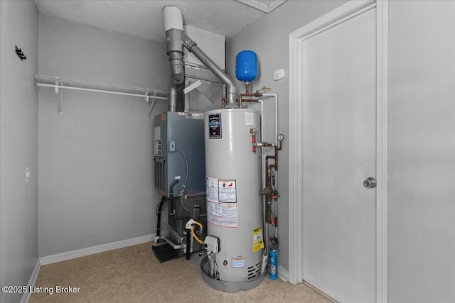 4311 Wendy Hills Dr, Crestwood, KY 40014 - utility room featuring water heater