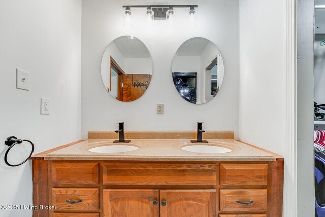 404 Bellemeade St, Brandenburg, KY 40108 - full bathroom with double vanity