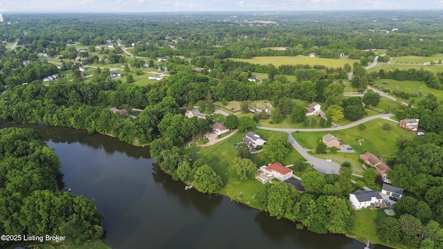 3205 Lake Pointe Ct, Crestwood, KY 40014 - aerial overview of property's location featuring a nearby body of water