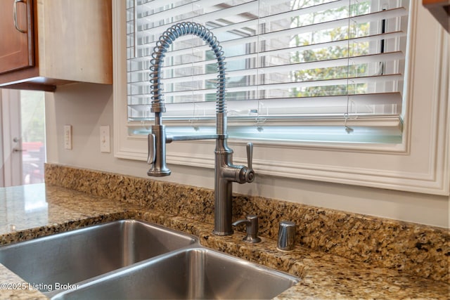 15108 Chestnut Ridge Cir, Louisville, KY 40245 - kitchen view of light stone countertops and a sink