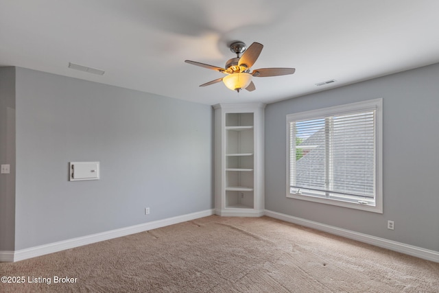 15108 Chestnut Ridge Cir, Louisville, KY 40245 - unfurnished room featuring carpet, ceiling fan, and baseboards