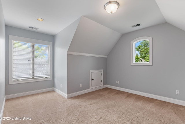 15108 Chestnut Ridge Cir, Louisville, KY 40245 - bonus room with carpet, vaulted ceiling, and baseboards