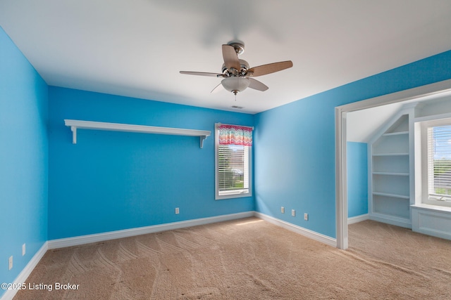 15108 Chestnut Ridge Cir, Louisville, KY 40245 - spare room with carpet, healthy amount of natural light, and ceiling fan