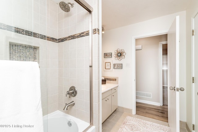 922 Fenley Ave, Louisville, KY 40222 - full bath with shower / washtub combination, vanity, and baseboards