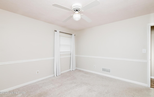 922 Fenley Ave, Louisville, KY 40222 - carpeted empty room featuring ceiling fan and baseboards