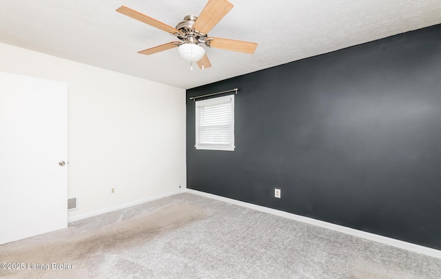 922 Fenley Ave, Louisville, KY 40222 - spare room with carpet, a ceiling fan, and baseboards