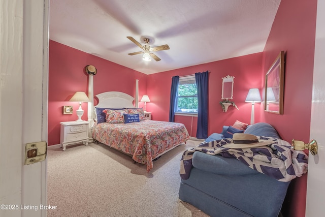 524 Lake Forest Ln, Westview, KY 40178 - bedroom featuring carpet floors and a ceiling fan