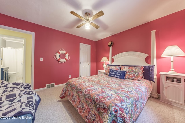 524 Lake Forest Ln, Westview, KY 40178 - bedroom featuring carpet floors and a ceiling fan