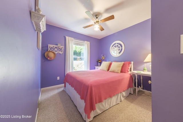 524 Lake Forest Ln, Westview, KY 40178 - bedroom featuring carpet floors and a ceiling fan