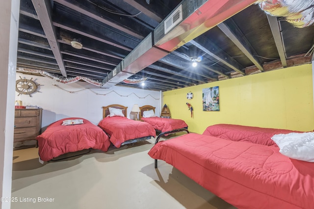 524 Lake Forest Ln, Westview, KY 40178 - bedroom featuring concrete floors