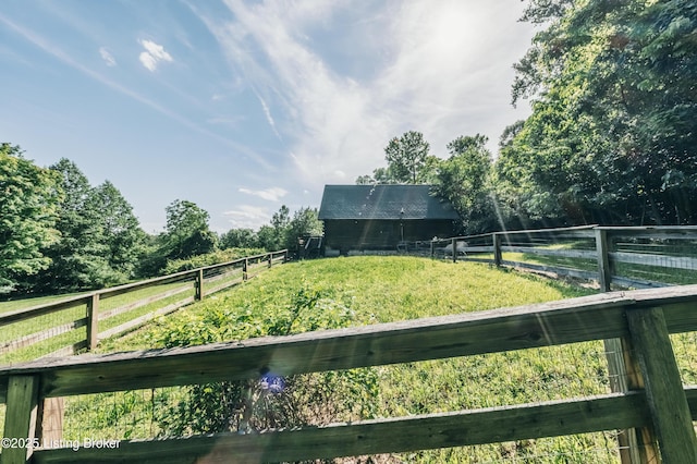 905 Camp Greenshores Rd, Mcdaniels, KY 40152 - view of yard featuring a view of rural / pastoral area