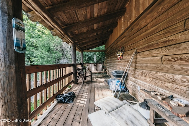 905 Camp Greenshores Rd, Mcdaniels, KY 40152 - view of deck