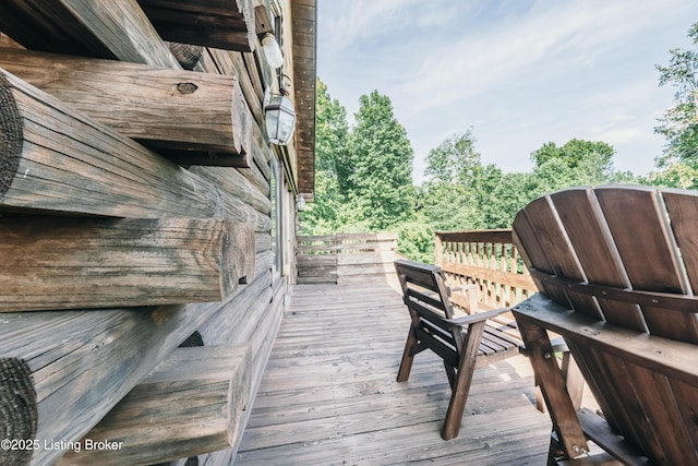 905 Camp Greenshores Rd, Mcdaniels, KY 40152 - view of wooden deck