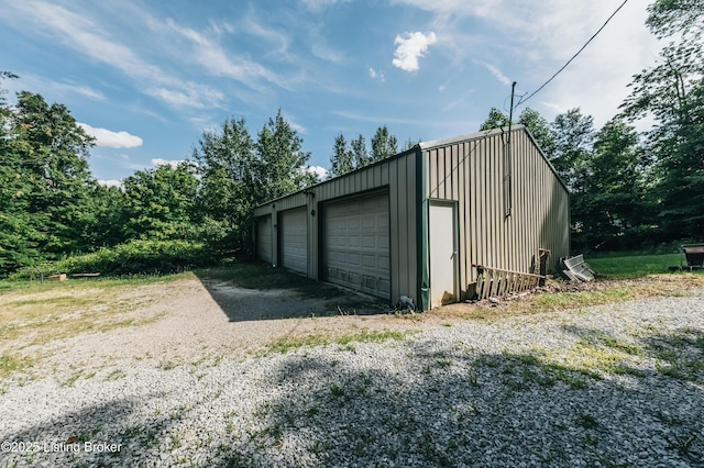 905 Camp Greenshores Rd, Mcdaniels, KY 40152 - view of detached garage
