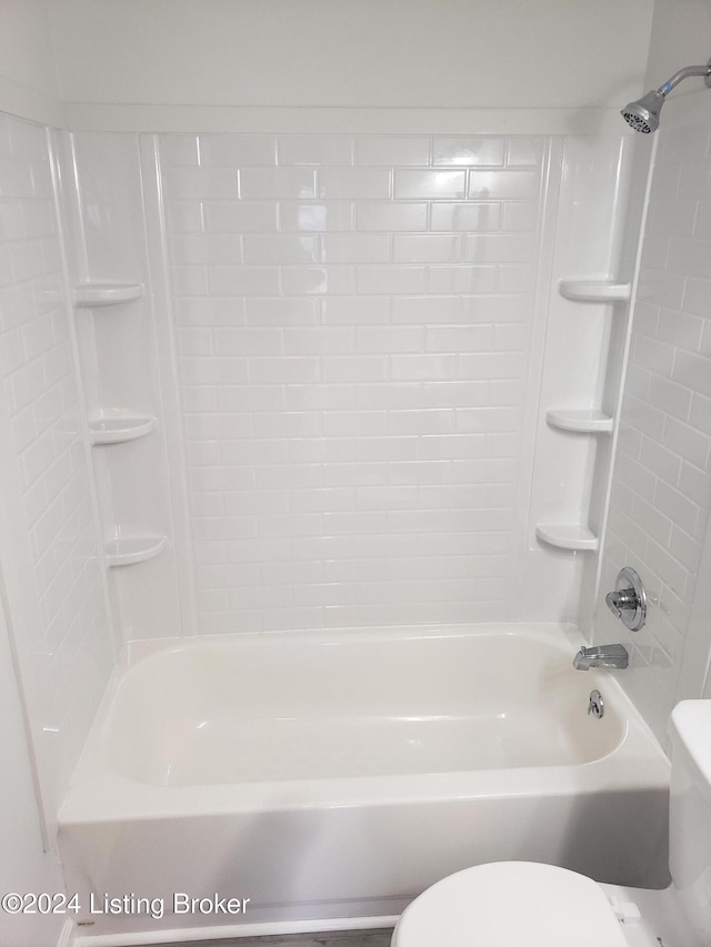 1020 Stanley Ave, Louisville, KY 40215 - bathroom featuring toilet and shower / tub combination