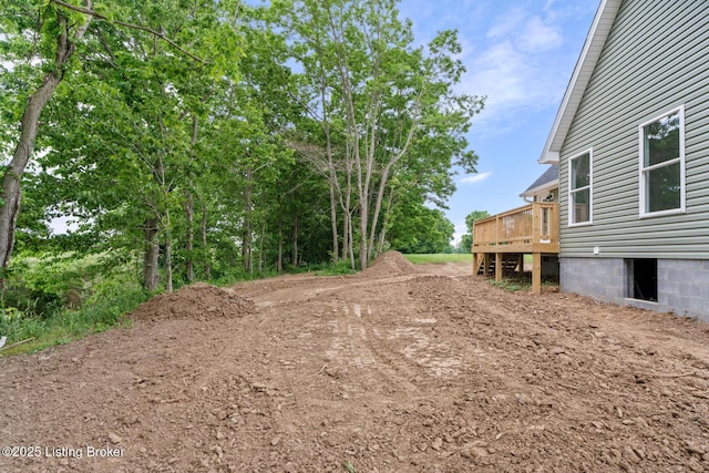 5482 Bagdad Rd, Bagdad, KY 40003 - view of yard featuring a wooden deck