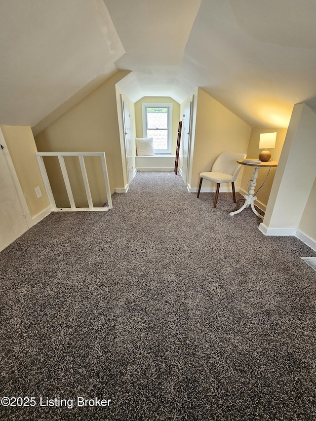 1165 Lincoln Ave, Louisville, KY 40208 - additional living space featuring vaulted ceiling and baseboards
