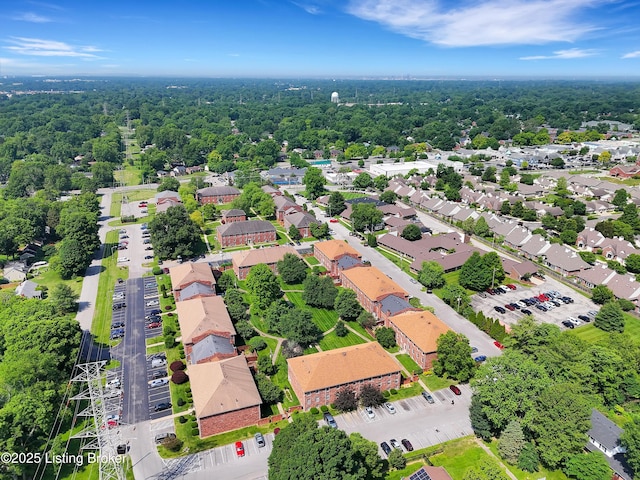 1008 Lake Way Unit D12, Louisville, KY 40222 - aerial perspective of suburban area
