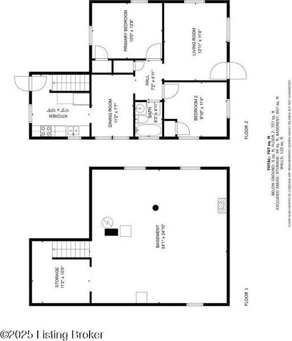 1236 Carrico Ave, Louisville, KY 40215 - room layout