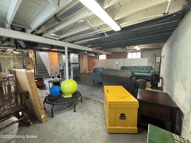 1236 Carrico Ave, Louisville, KY 40215 - basement featuring stairs