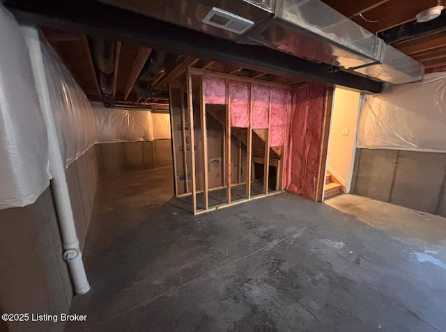 373 University Dr, Walton, KY 41094 - unfinished basement with stairway