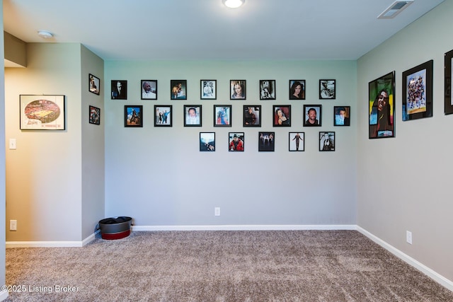 1622 Church Side Dr, Goshen, KY 40026 - carpeted spare room featuring baseboards and a smoke detector