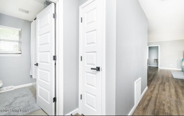 800 Lincoln Dr, Elizabethtown, KY 42701 - hall with wood finished floors and baseboards