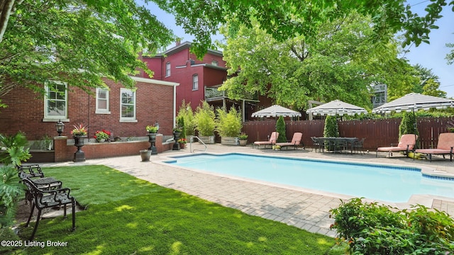 1212 S 2nd St, Louisville, KY 40203 - view of pool with a patio
