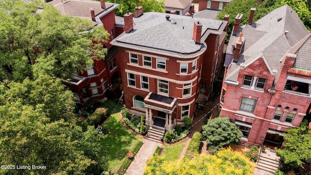 1212 S 2nd St, Louisville, KY 40203 - view from above of property
