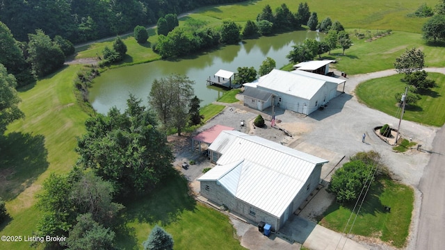 201 Wildflower Ln, Big Springs, KY 40175 - view of subject property with a nearby body of water