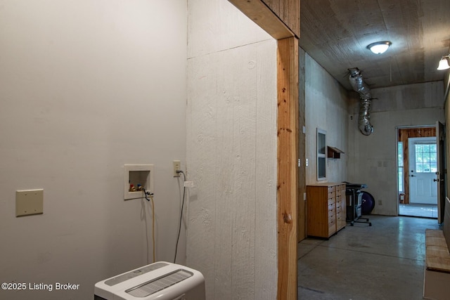 201 Wildflower Ln, Big Springs, KY 40175 - laundry area with hookup for a washing machine