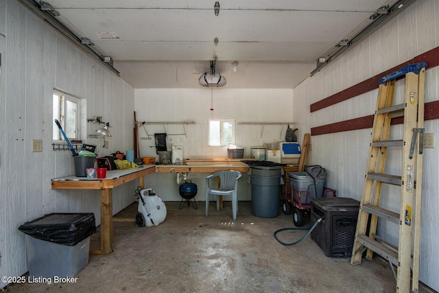 201 Wildflower Ln, Big Springs, KY 40175 - garage with a workshop area